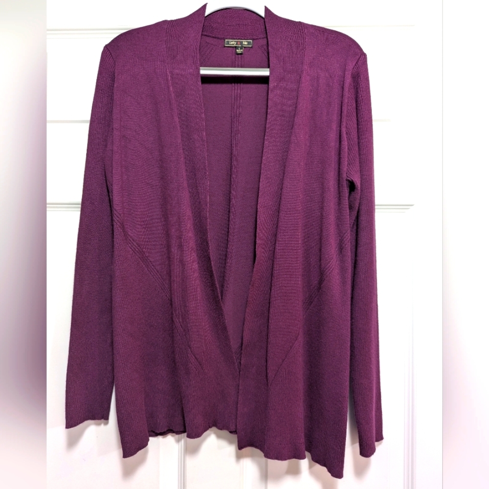 Women's L Purple Sweater